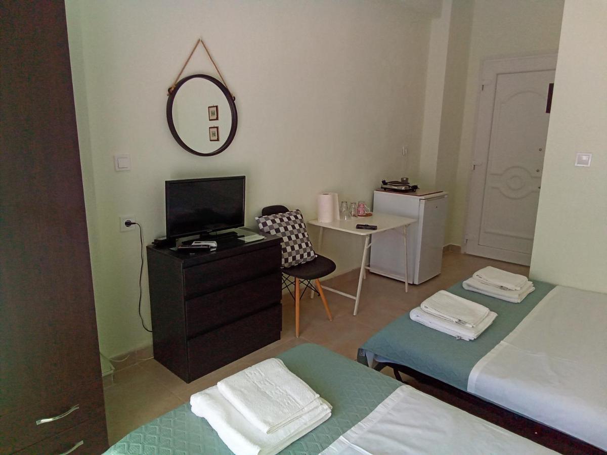 Irina Haus Apartment Gerakini Bagian luar foto