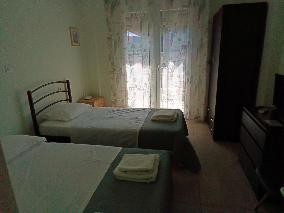 Irina Haus Apartment Gerakini Bagian luar foto