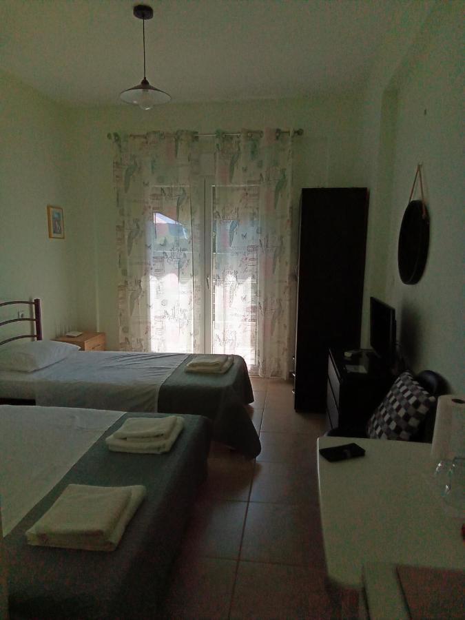 Irina Haus Apartment Gerakini Bagian luar foto