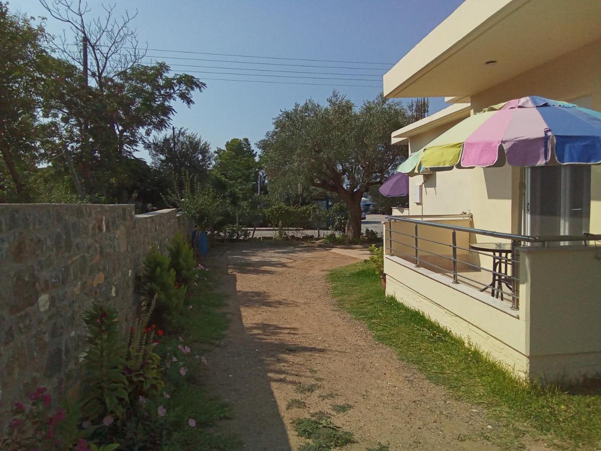 Irina Haus Apartment Gerakini Bagian luar foto